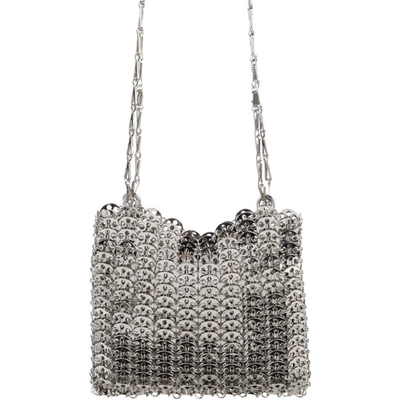 Paco Rabanne Iconic 1969 Silver Chainmail Shoulder Bag - Picture 8 of 8